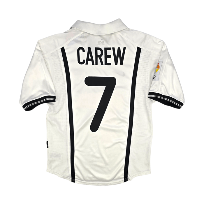 2000/01 Valencia Home Football Shirt (S) Nike 7 Carew - Football Finery - FF302088