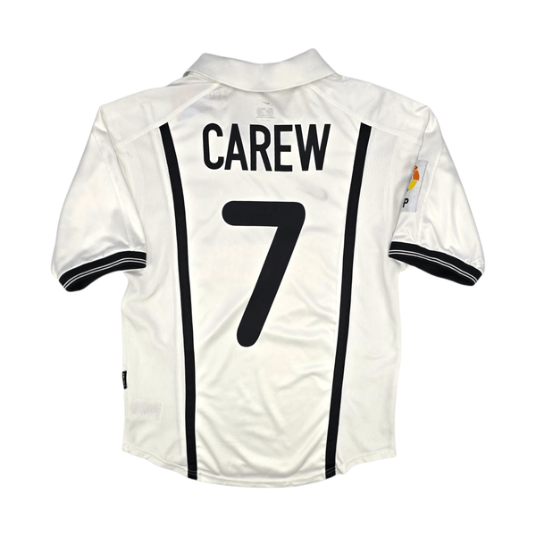 2000/01 Valencia Home Football Shirt (S) Nike #7 Carew – Football