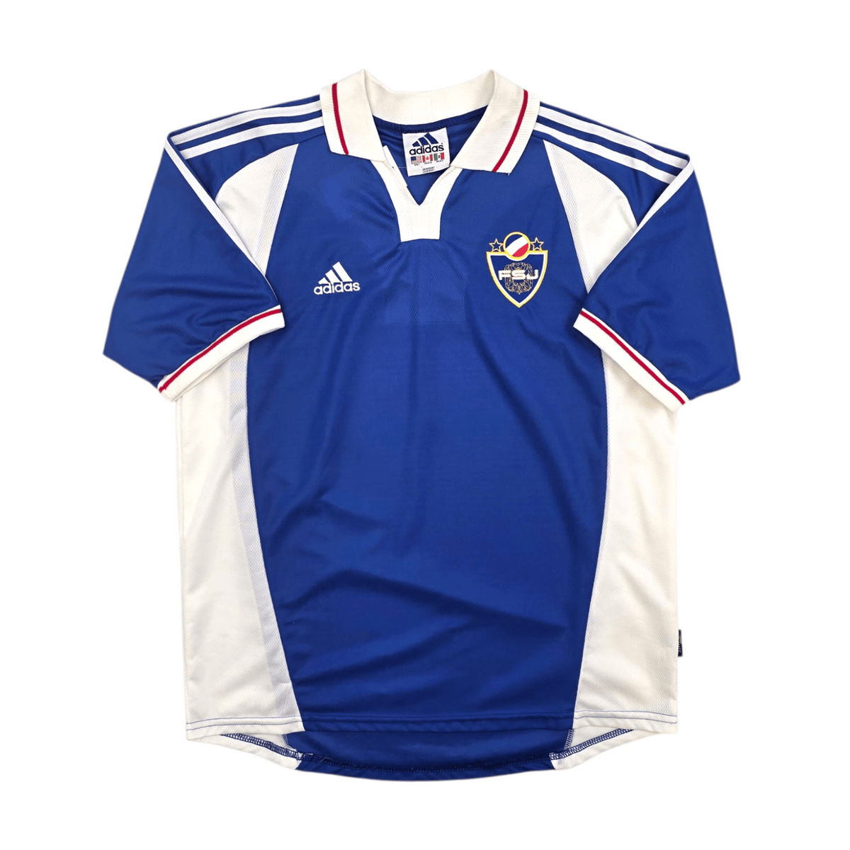 2000/01 Yugoslavia Home Football Shirt (L) Adidas - Football Finery - FF304497