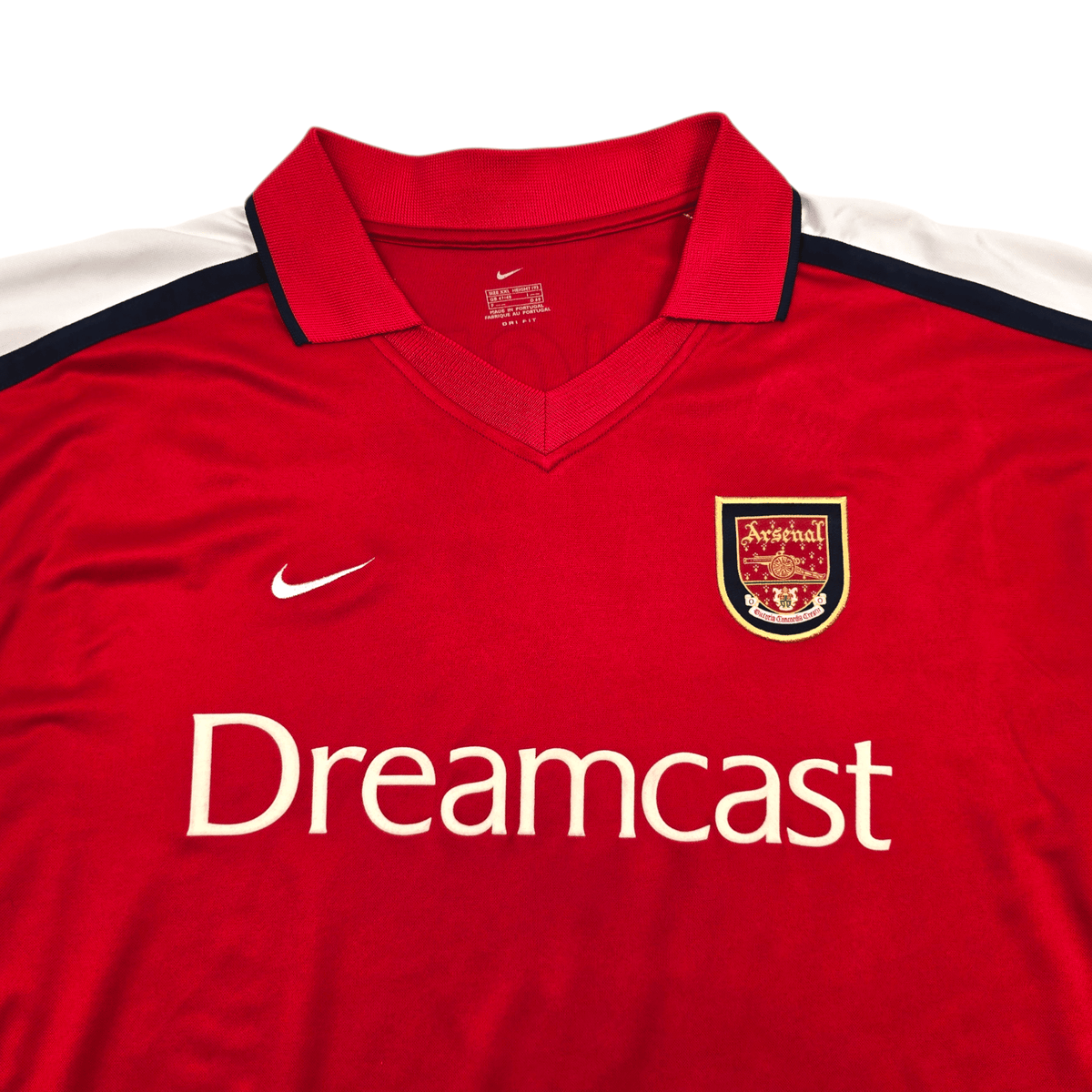 2000/02 Arsenal Home Football Shirt (2XL) Nike 8 Ljungberg - Football Finery - FF303387