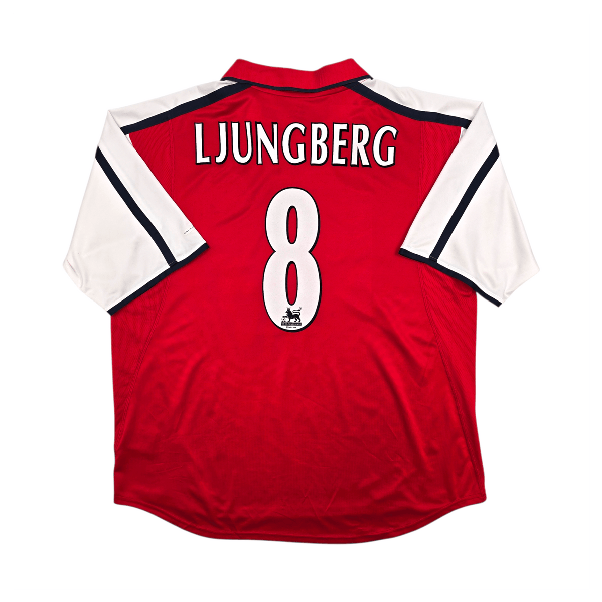 2000/02 Arsenal Home Football Shirt (2XL) Nike 8 Ljungberg - Football Finery - FF303387