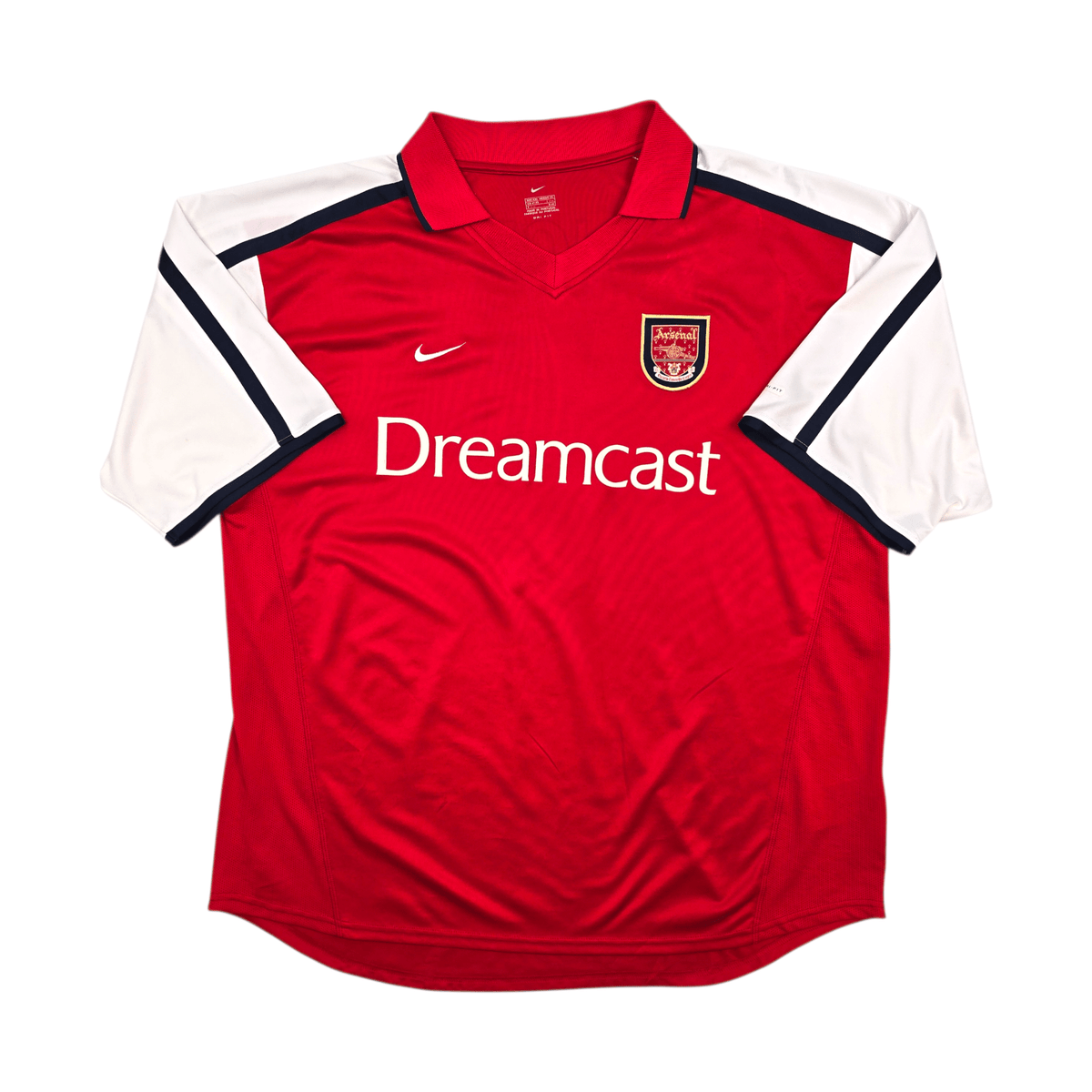 2000/02 Arsenal Home Football Shirt (2XL) Nike 8 Ljungberg - Football Finery - FF303387