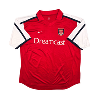 2000/02 Arsenal Home Football Shirt (2XL) Nike 8 Ljungberg - Football Finery - FF303387