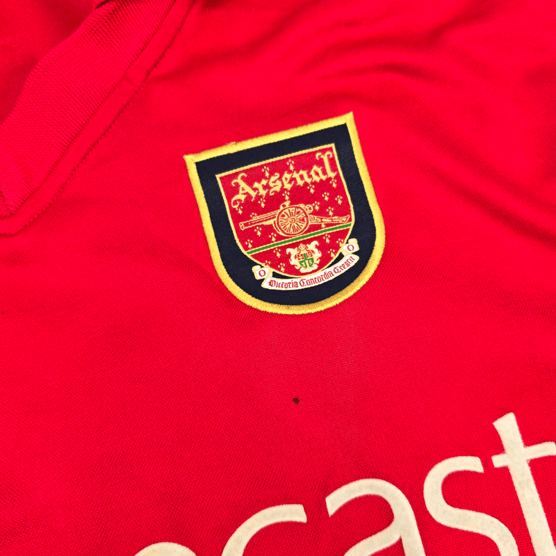 2000/02 Arsenal Home Football Shirt (S) Nike 14 Henry - Football Finery - FF302518