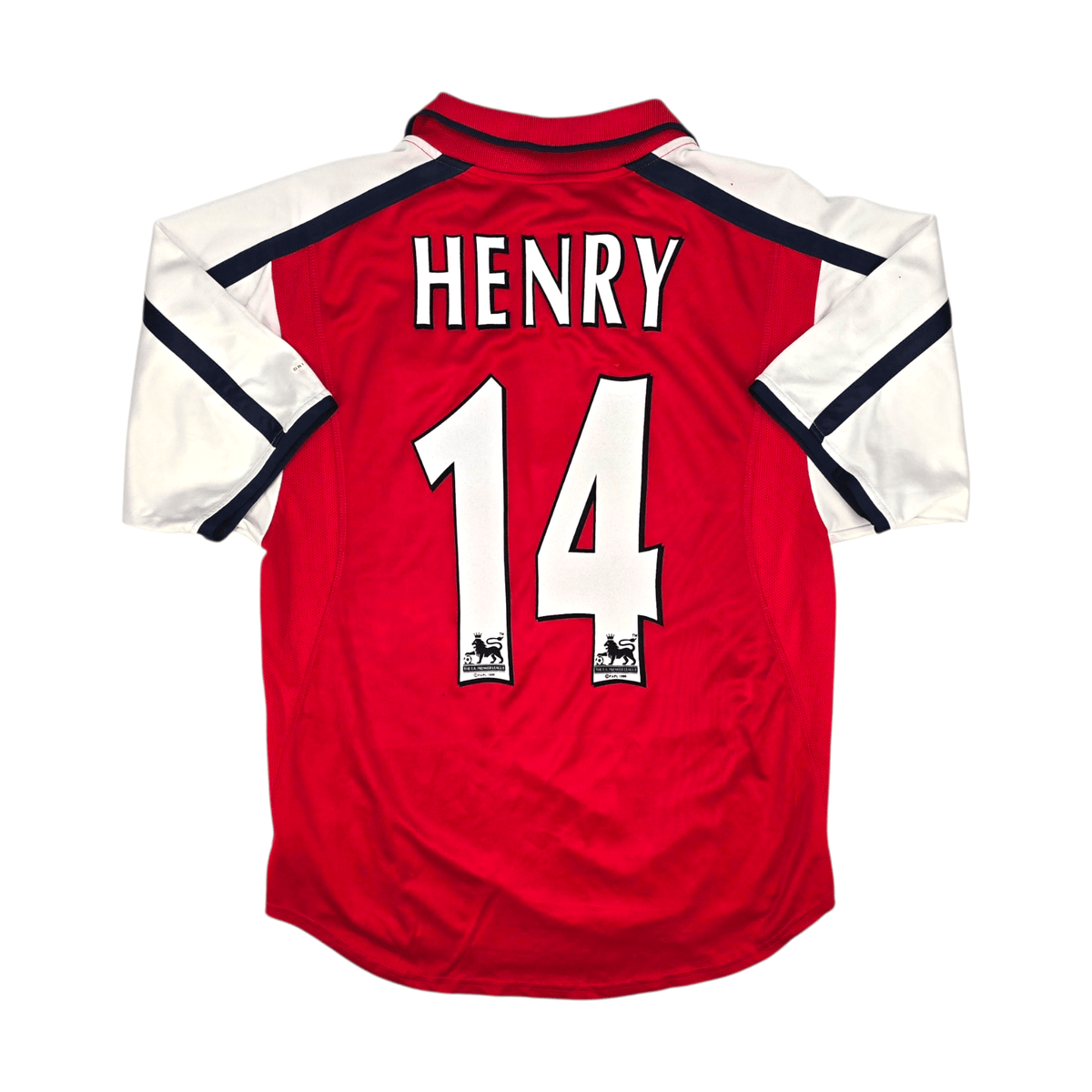 2000/02 Arsenal Home Football Shirt (S) Nike 14 Henry - Football Finery - FF302518