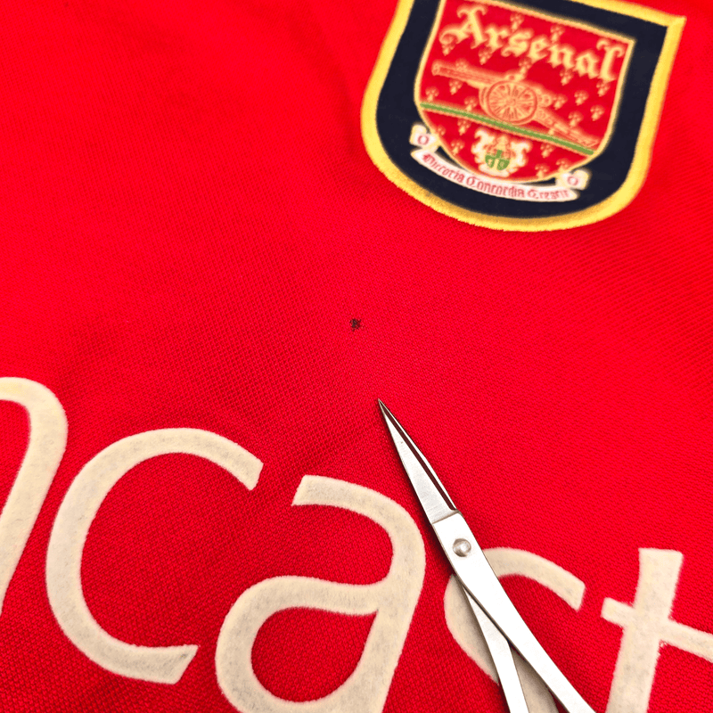 2000/02 Arsenal Home Football Shirt (S) Nike 14 Henry - Football Finery - FF302518