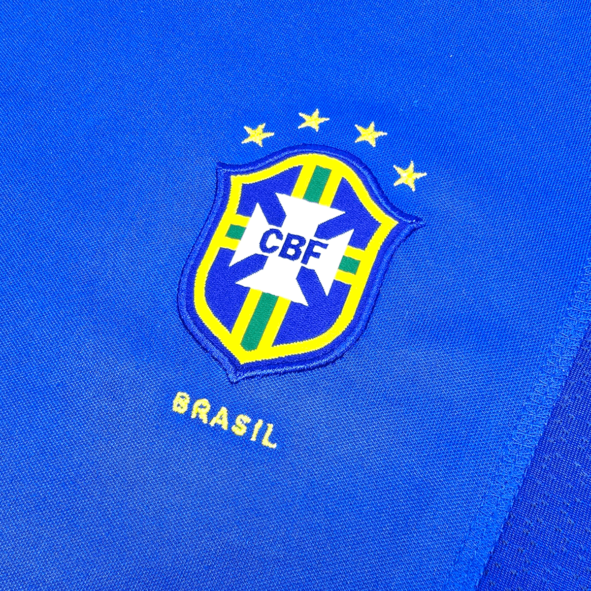 2000/02 Brazil Away Football Shirt (L) Nike #9 Ronaldo - Football Finery - FF300019