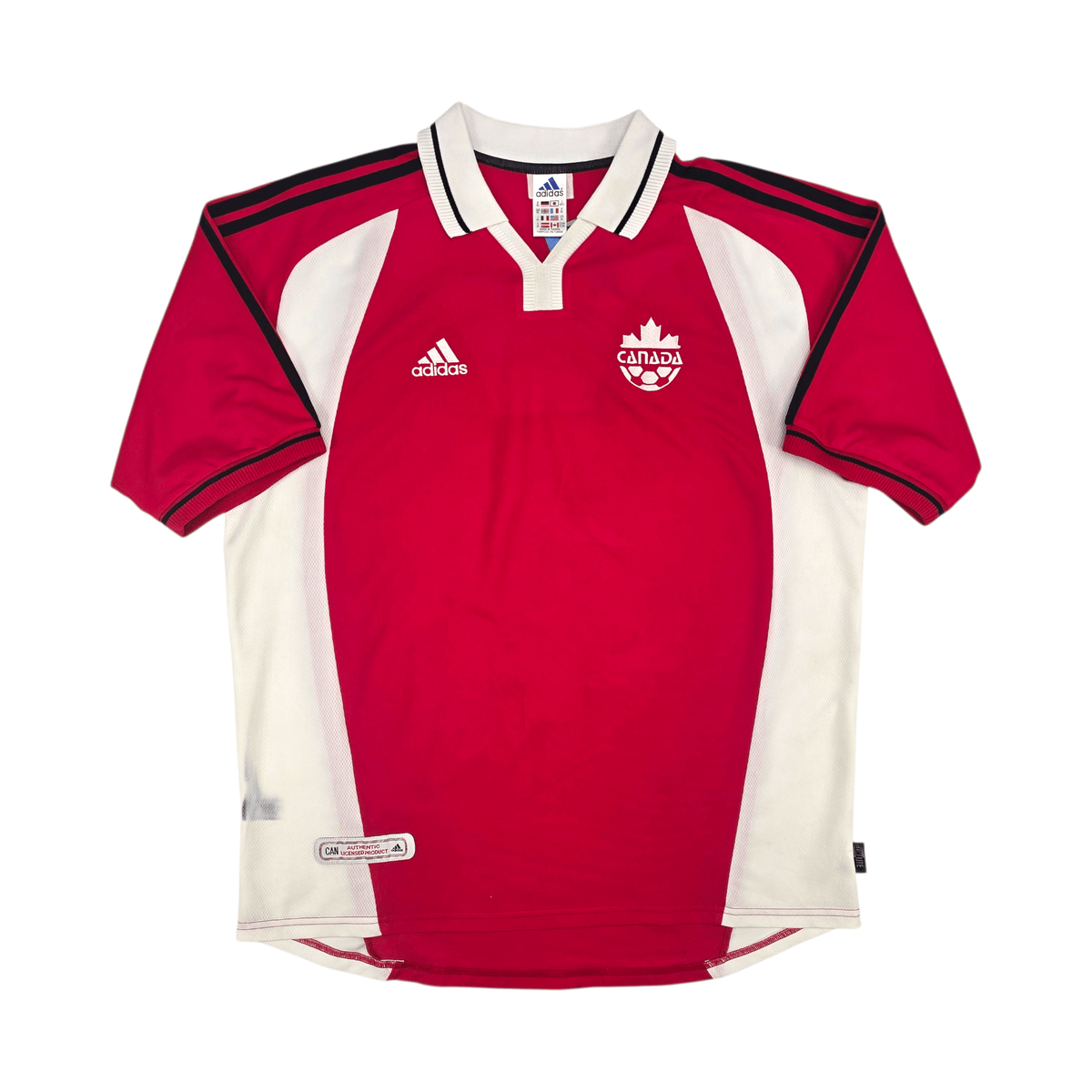 2000/02 Canada Home Football Shirt (XL) Adidas - Football Finery - FF301916