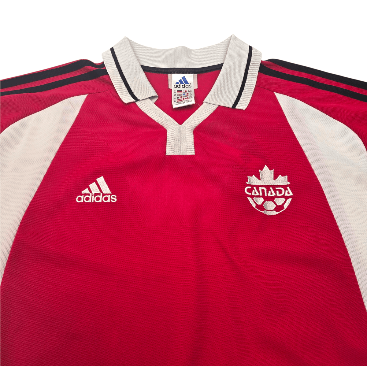 2000/02 Canada Home Football Shirt (XL) Adidas - Football Finery - FF302175