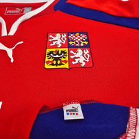 2000/02 Czech Republic Home Football Shirt (XL) Puma 4 Nedvěd - Football Finery - FF302012