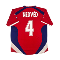 2000/02 Czech Republic Home Football Shirt (XL) Puma 4 Nedvěd - Football Finery - FF302012