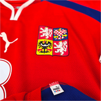 2000/02 Czech Republic Home Football Shirt (XL) Puma 8 Poborsky - Football Finery - FF303058