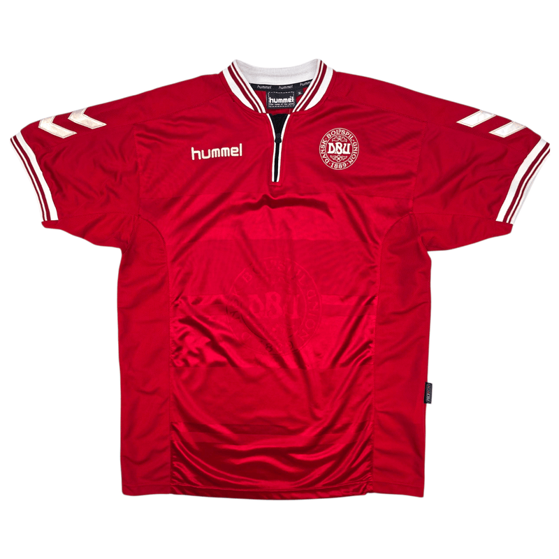 2000/02 Denmark Home Football Shirt (XL) Hummel - Football Finery - FF302097