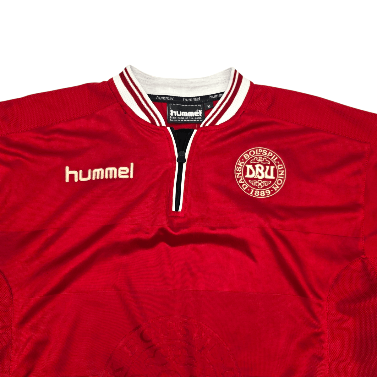 2000/02 Denmark Home Football Shirt (XL) Hummel - Football Finery - FF302097