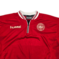 2000/02 Denmark Home Football Shirt (XL) Hummel - Football Finery - FF302097