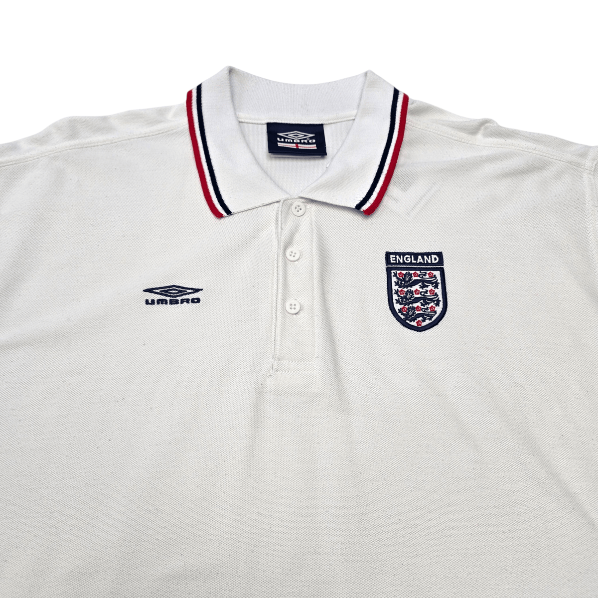 2000/02 England Polo Shirt (2XL) Umbro - Football Finery - FF302998