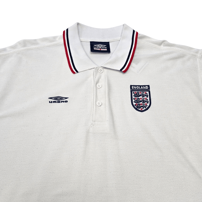 2000/02 England Polo Shirt (2XL) Umbro - Football Finery - FF302998