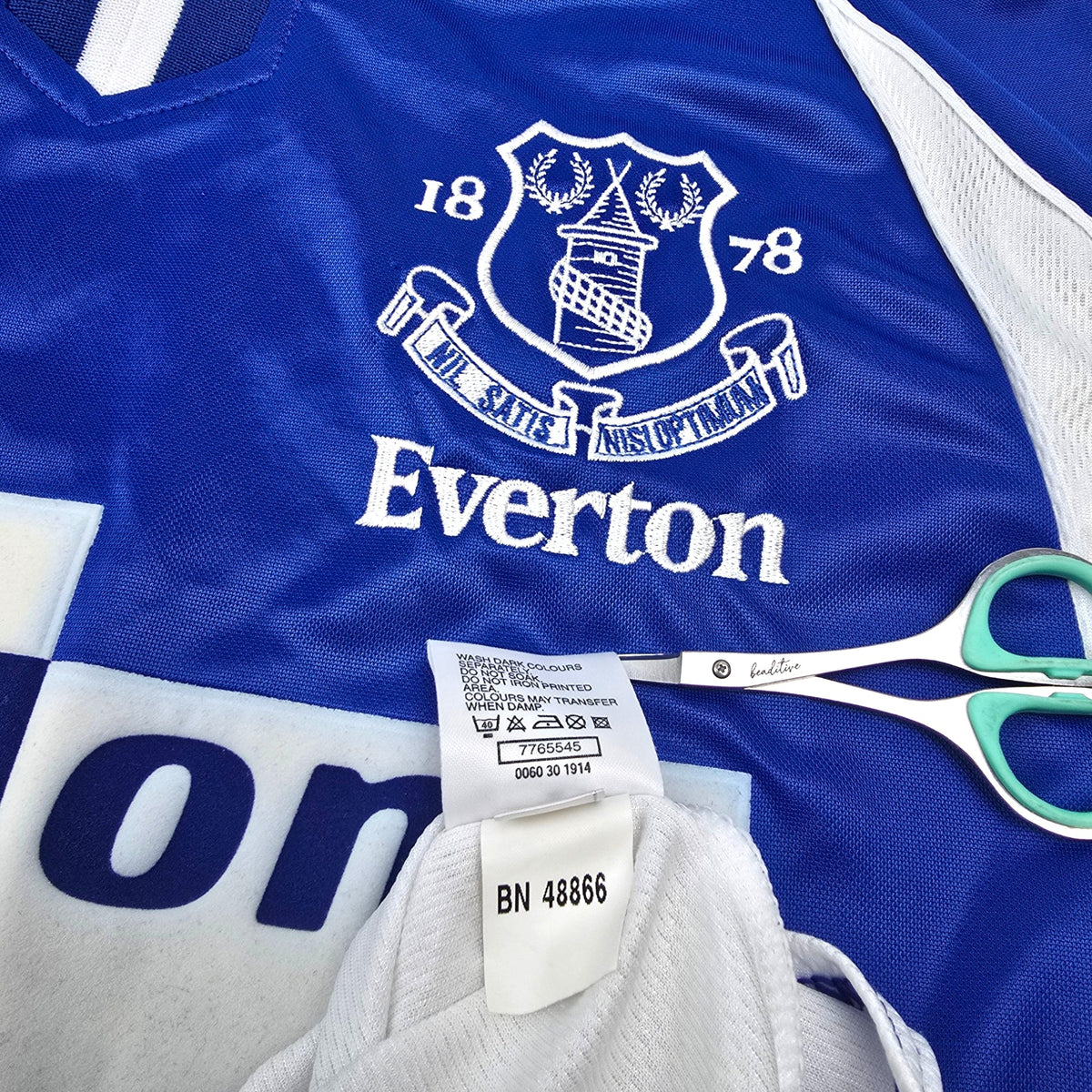 2000/02 Everton Home Football Shirt (M) Puma 10 Ferguson - Football Finery - FF306477
