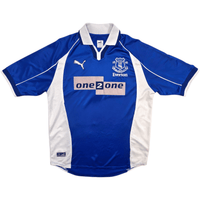 2000/02 Everton Home Football Shirt (M) Puma - Football Finery - FF304191