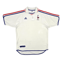 2000/02 France Away Football Shirt (L) Adidas - Football Finery - FF303221