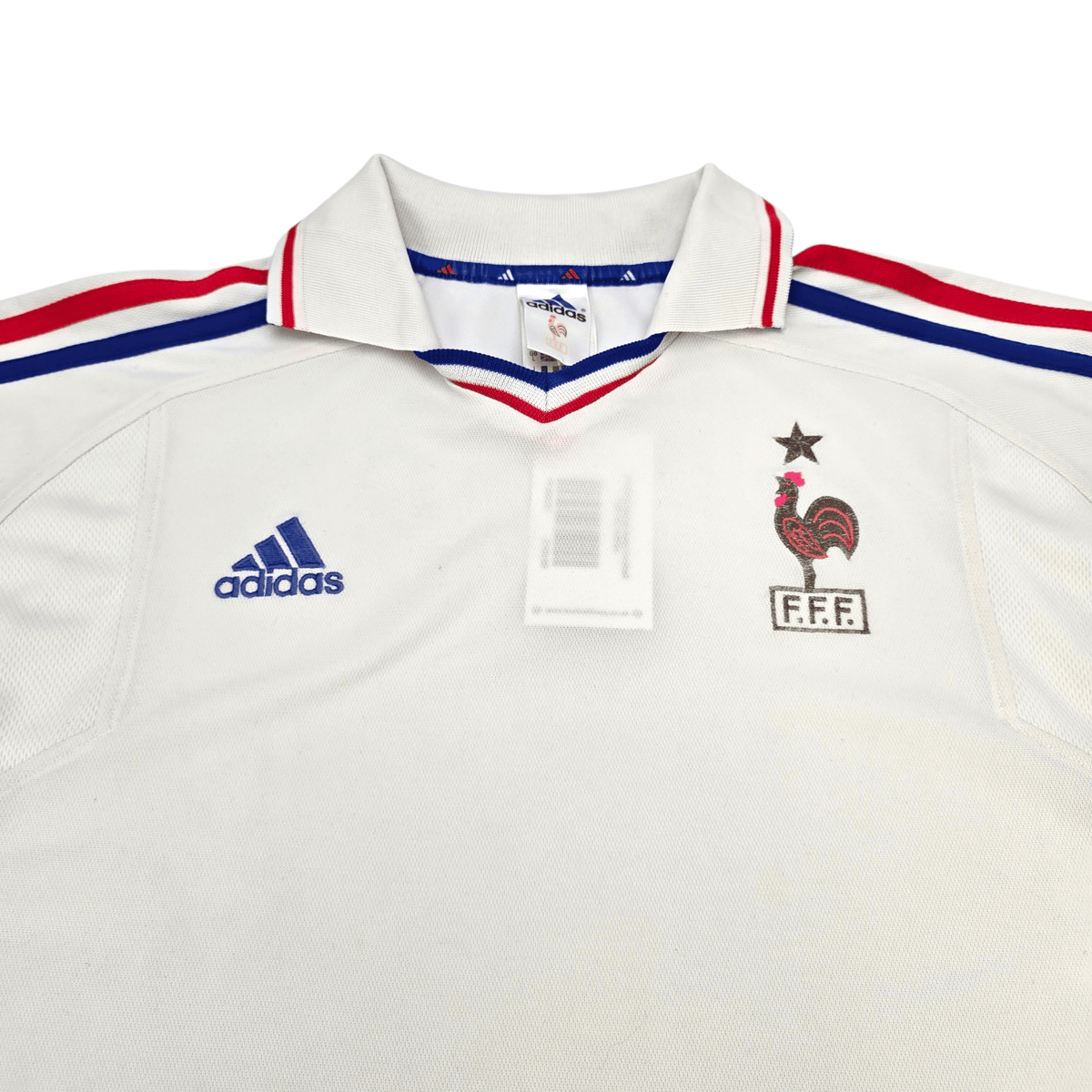 2000/02 France Away Football Shirt (L) Adidas - Football Finery - FF303221