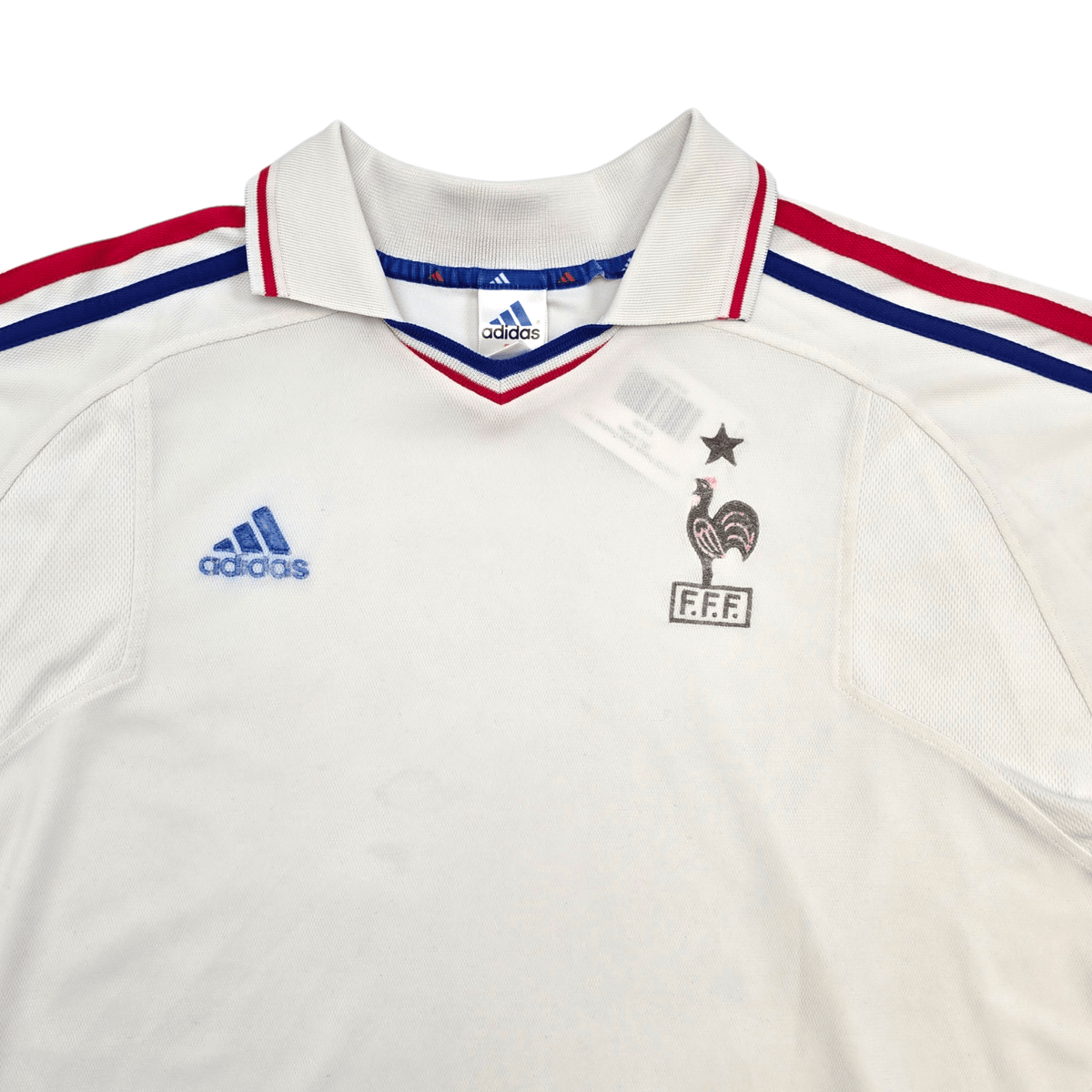 2000/02 France Away Football Shirt (XL) Adidas - Football Finery - FF302987