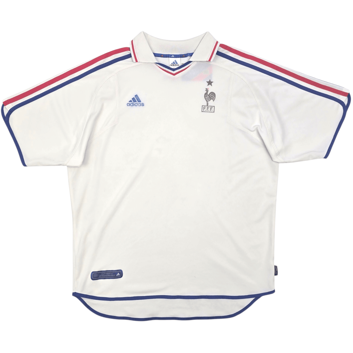 2000/02 France Away Football Shirt (XL) Adidas - Football Finery - FF302987