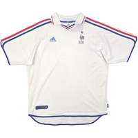 2000/02 France Away Football Shirt (XL) Adidas - Football Finery - FF302987