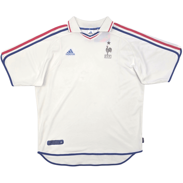 2000/02 France Away Football Shirt (XL) Adidas - Football Finery - FF302987
