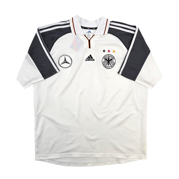 2000/02 Germany Home Football Shirt (XL) Adidas | Mercedes Benz - Football Finery - FF307077