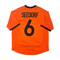 2000/02 Holland Home Football Shirt (M) Nike 6 Seedorf - Football Finery - FF305225