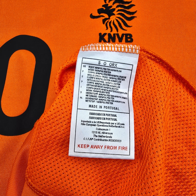 2000/02 Holland Home Football Shirt (XL) Nike #10 Bergkamp - Football Finery - FF204445