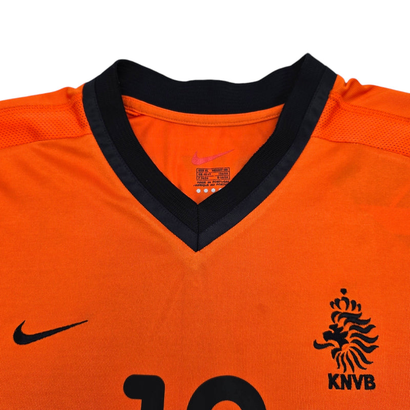 2000/02 Holland Home Football Shirt (XL) Nike #10 Bergkamp - Football Finery - FF204445