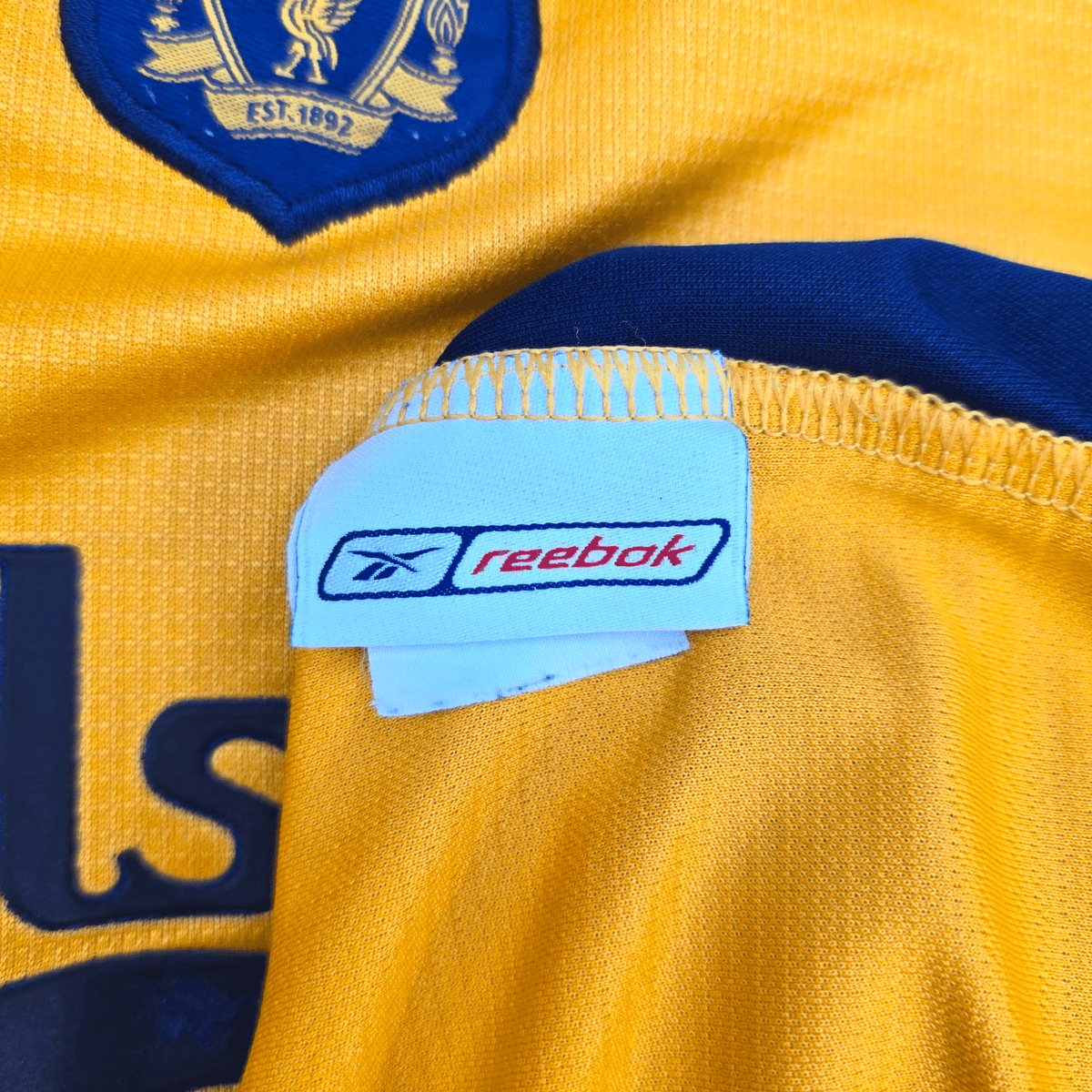 2000/02 Liverpool Away Football Shirt (L) Reebok - Football Finery - FF301727