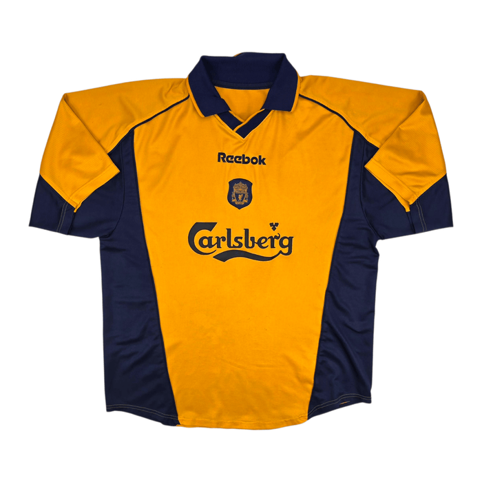 2000/02 Liverpool Away Football Shirt (L) Reebok - Football Finery - FF301727