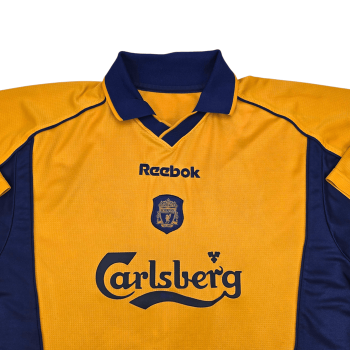 2000/02 Liverpool Away Football Shirt (L) Reebok - Football Finery - FF301727