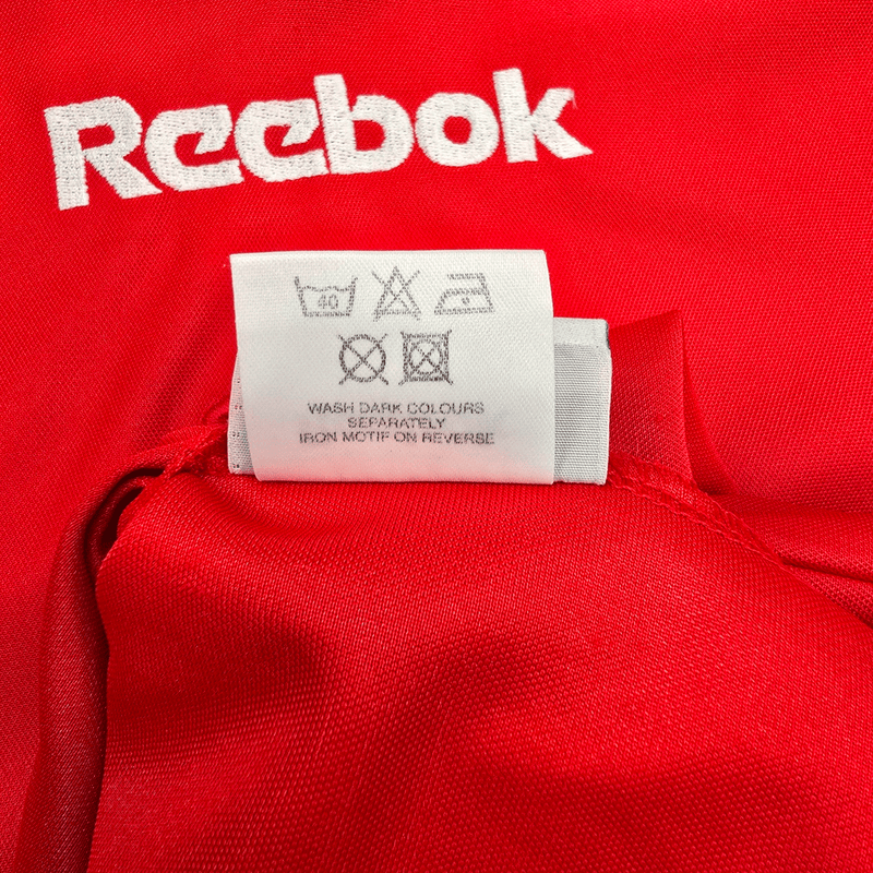 2000/02 Liverpool Home Football Shirt (M) Reebok 4 Hyypia - Football Finery - FF301219