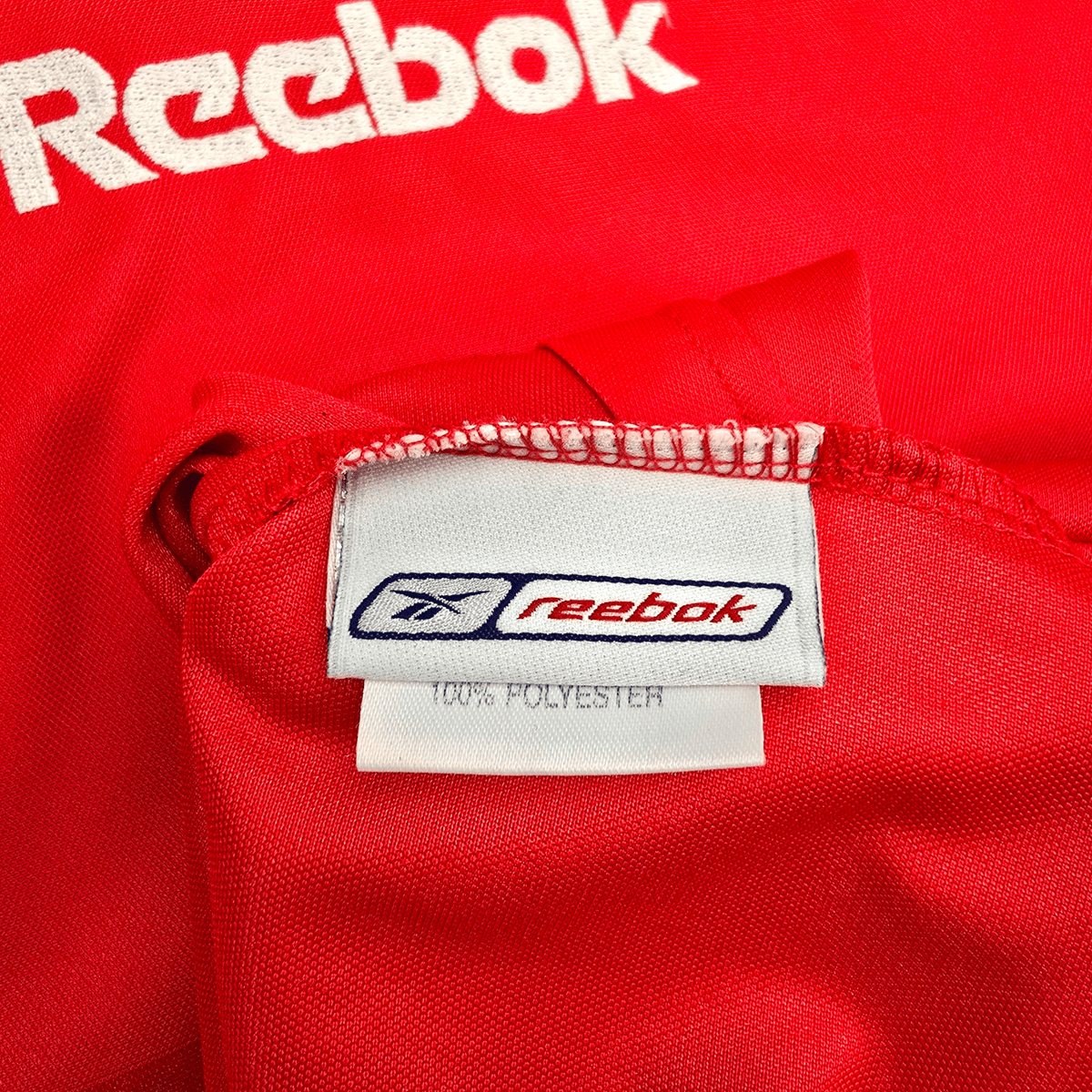 2000/02 Liverpool Home Football Shirt (M) Reebok 4 Hyypia - Football Finery - FF301219