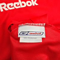 2000/02 Liverpool Home Football Shirt (M) Reebok 4 Hyypia - Football Finery - FF301219