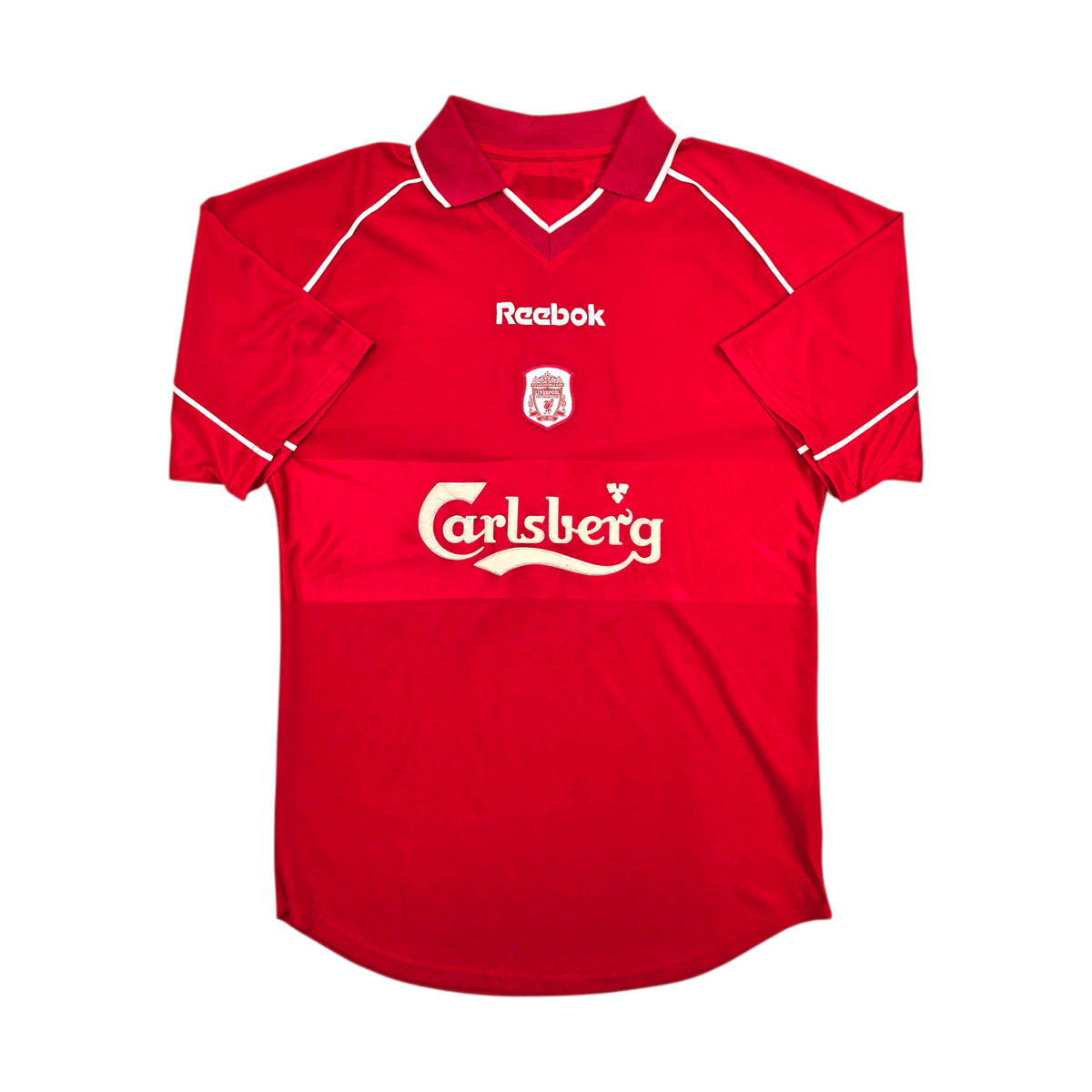 2000/02 Liverpool Home Football Shirt (M) Reebok - Football Finery - FF301316