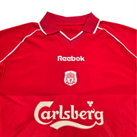 2000/02 Liverpool Home Football Shirt (M) Reebok - Football Finery - FF301316