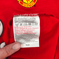 2000/02 Manchester United Home Football Shirt (2XL) Umbro 19 Yorke - Football Finery - FF301858