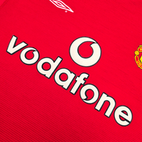 2000/02 Manchester United Home Football Shirt (M) Umbro - Football Finery - FF304685