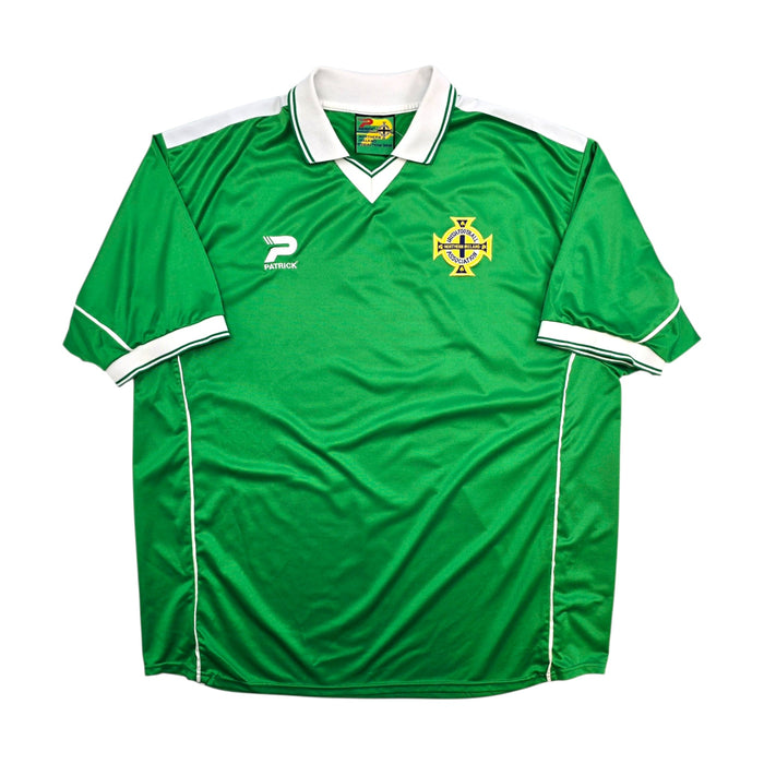 2000/02 Northern Ireland Home Football Shirt (2XL) Patrick - Football Finery - FF304399