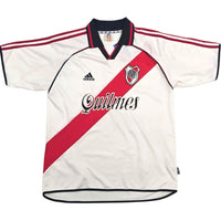 2000/02 River Plate Home Football Shirt (XL) Adidas - Football Finery - FF305183