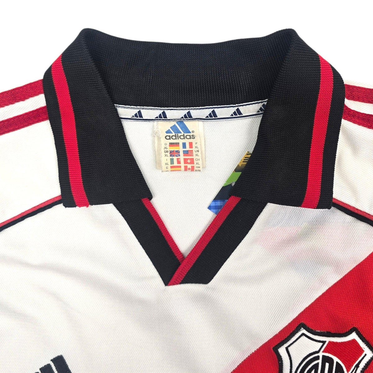 2000/02 River Plate Home Football Shirt (XL) Adidas - Football Finery - FF305183