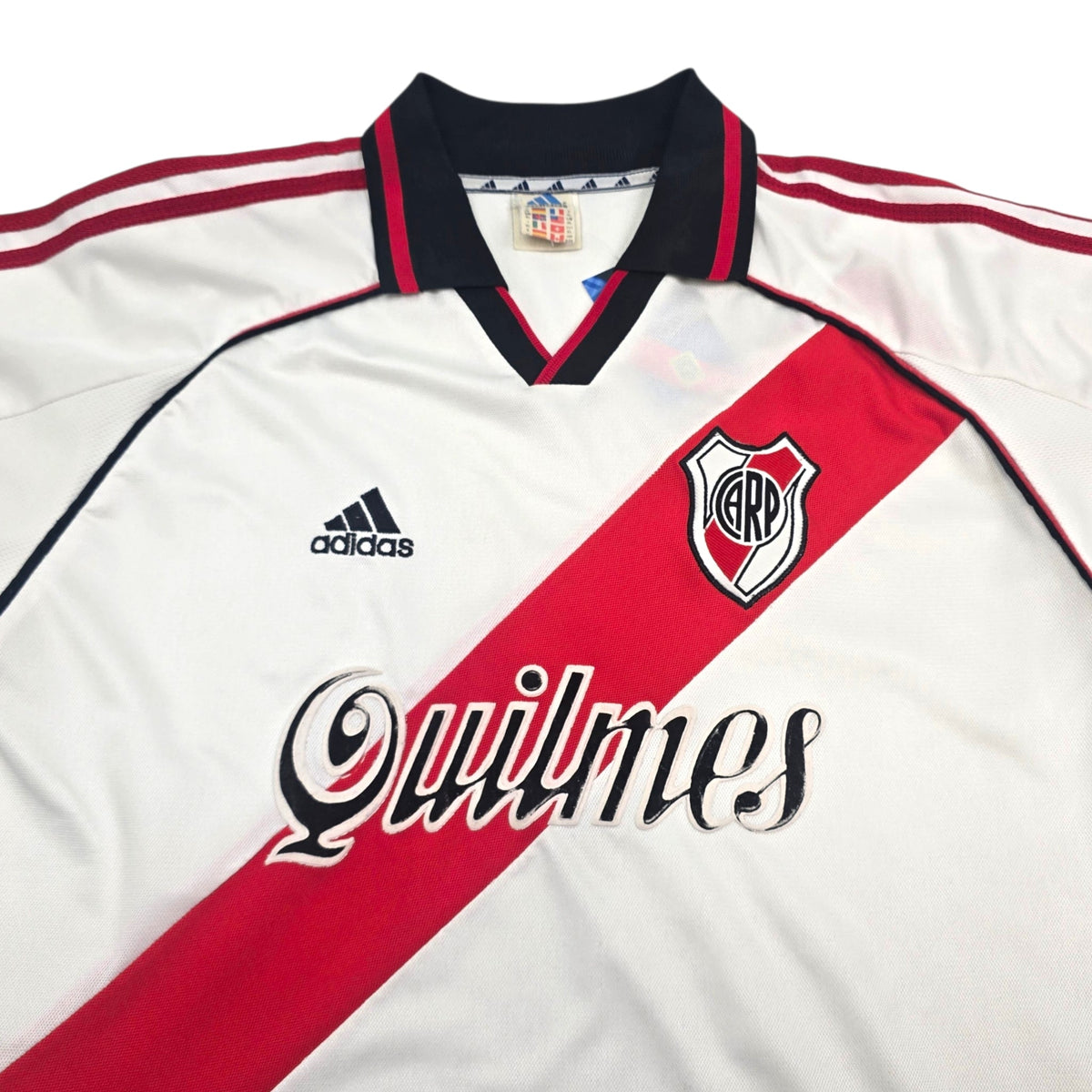 2000/02 River Plate Home Football Shirt (XL) Adidas - Football Finery - FF305183