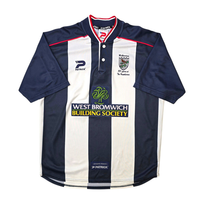 2000/02 West Bromwich Albion Home Football Shirt (M) Patrick - Football Finery - FF307810