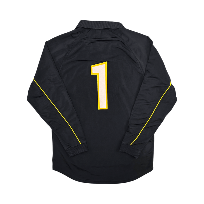2000s Template Goal Keeper Football Shirt (L) Nike 1 (Black/Yellow) - Football Finery - FF302599