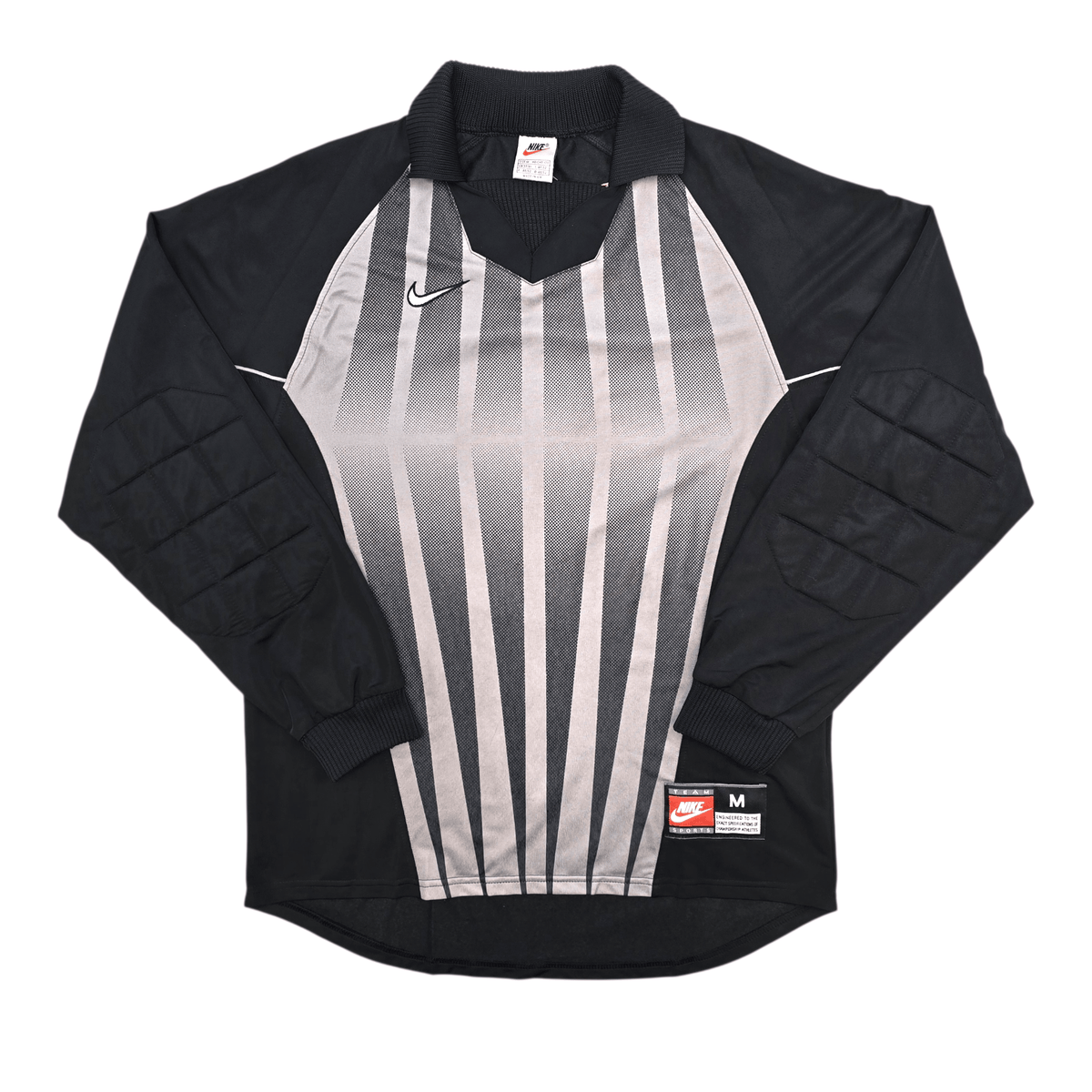 2000s Template Goal Keeper Football Shirt (M) Nike 1 (Grey) - Football Finery - FF302594